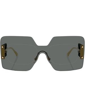 Versace Logo Sunglasses - Grey