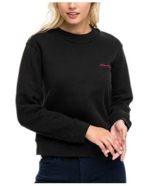 Armani Jeans Printed Pattern Jumper - Black