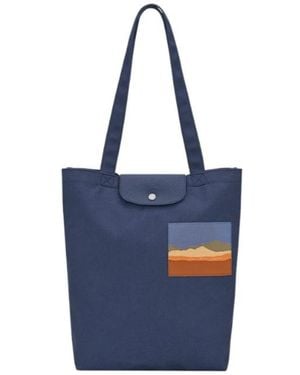 Longchamp Caroline Helain X M Handbag - Blue
