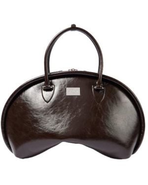 Acne Studios Bowlina Leather Tote Bag - Brown