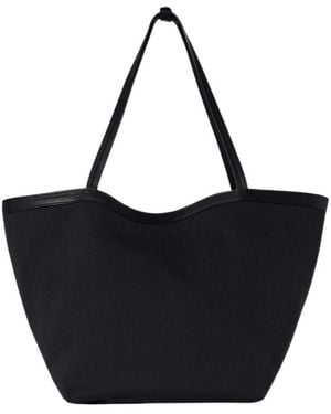 The Row Park Tote Three Bag - Black