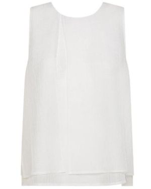 Seventy Sleeveless Top - White