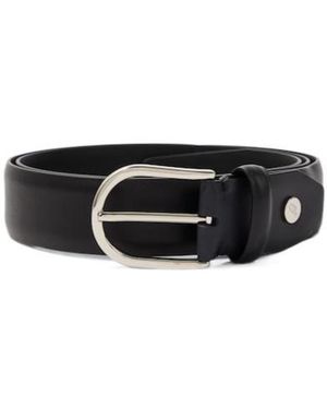 Brioni Belt Buckle Waist Belt - White