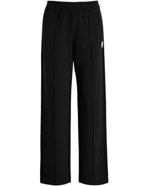 Moncler Elastic-Waist, Loose-Leg Sweatpants - Black