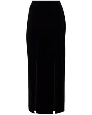 Nina Ricci Zipper Skirt - Black