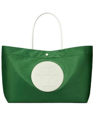 Tory Burch Ella Twist Tote - Green