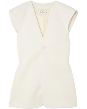 Rohe Wool Gilet - White