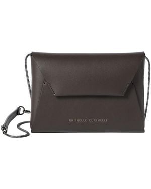 Brunello Cucinelli Duo Pochette - Black