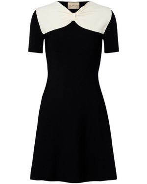 Valentino Knitted Minidress - Black