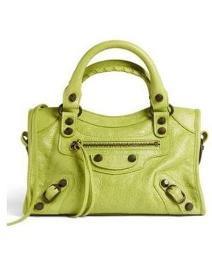 Balenciaga Le City Mini Top Handle Bag - Green