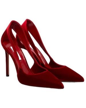 Aquazzura Pointed-Toe Stiletto Heels - Red