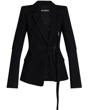Ann Demeulemeester Venla Asymmetric Tailored Jacket - Black