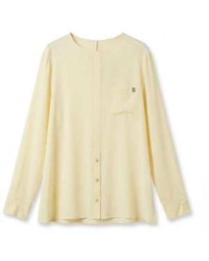 Max Mara Long-Sleeved Shirt - White