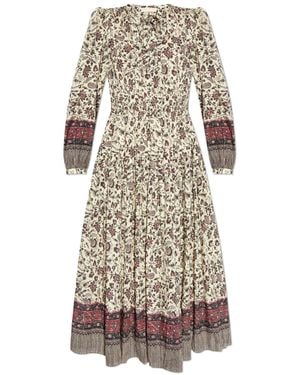 Ulla Johnson Mona Midi Dress - Natural