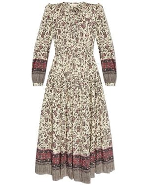 Ulla Johnson Mona Midi Dress - Natural