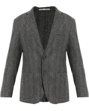Eleventy Long-Sleeve Blazer - Gray