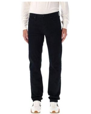 Tom Ford Mid-Rise Tapered-Leg Jeans - Black