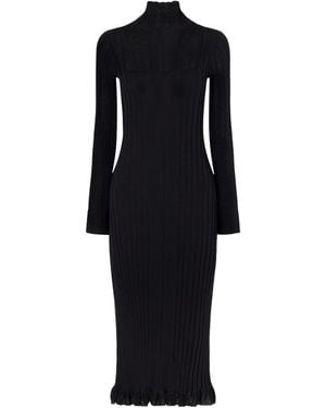 Proenza Schouler Simple Dress - Black