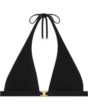 Celine Triomphe Triangle Top - Black