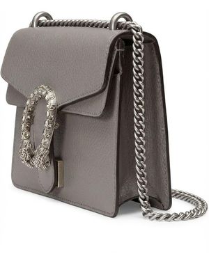Gucci Dionysus Plaque Mini Bag - Grey