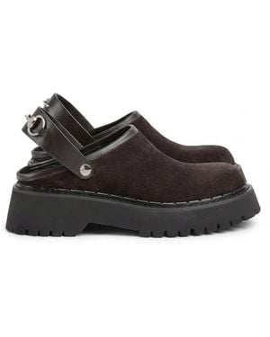 Gucci Horsebit Mules - Brown