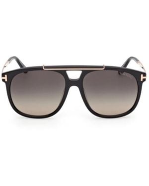 Tom Ford Eyewear Aviator Frame Sunglasses - Multicolour