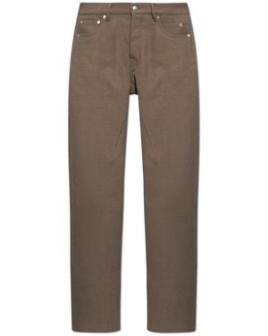 Rick Owens Straight-Leg Trousers - Grey