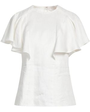 Chloé Solid Color Tops - White