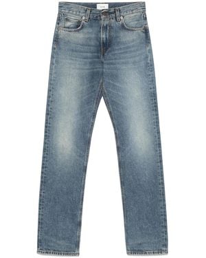 Haikure Cleo Logo Patch Slim Jeans - Blue