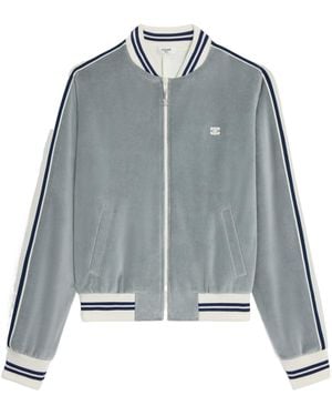 Celine Teddy Tracksuit Jacket - Blue