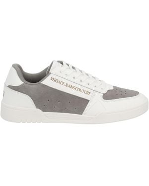 Versace Jeans Couture Couture Logo Printed Low-Top Trainers - White