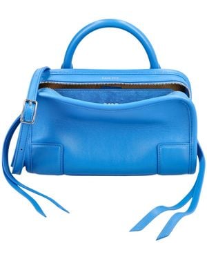 Loewe Amazona 180 Zipped Small Crossbody Bag - Blue