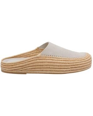 Paloma Barceló Paloma Barceló Slip-On Sandals - White