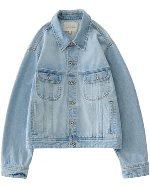 Studio Nicholson Derby Denim Jacket - Blue