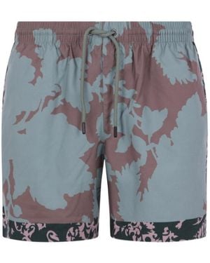 Dries Van Noten Drawstring Swim Trunks - Grey