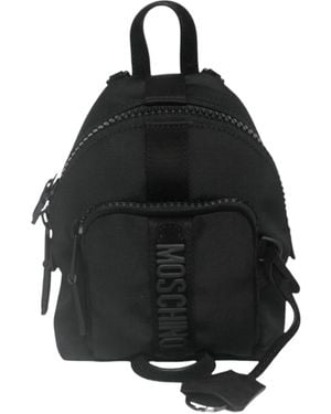 Moschino Cordura Backpack - Black