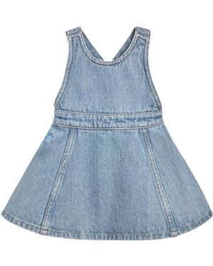 Dior Baby Pinafore Dress - Blue