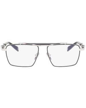 Balmain Logo Flat Mirror - White