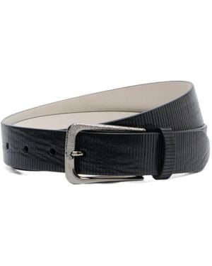 Brunello Cucinelli Leather Belt - White