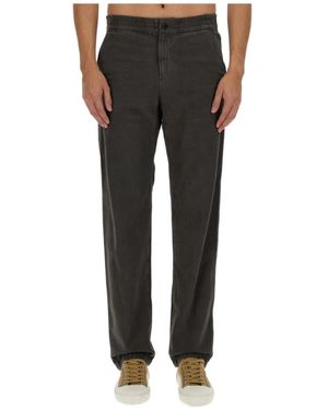 A.P.C. Chuck Elasticated Waistband Trousers - Black
