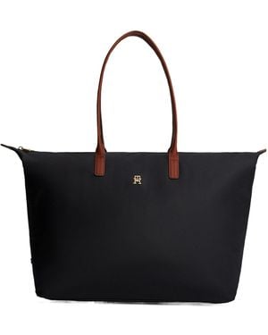 Tommy Hilfiger Nylon Tote Bag - Black
