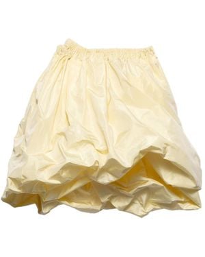Prada Technical Taffeta Skirt - Natural