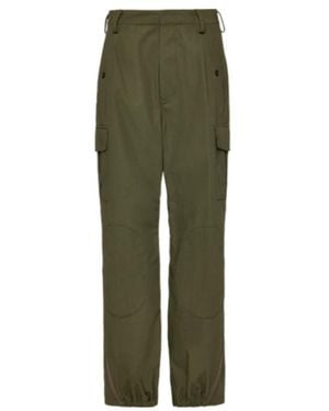 Maison Margiela Zip-Hem Cargo Trousers - Green