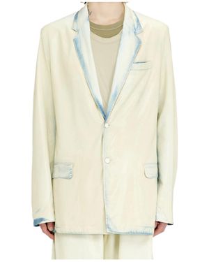 DIESEL D-Nivale-Fsi Relaxed Blazer - White