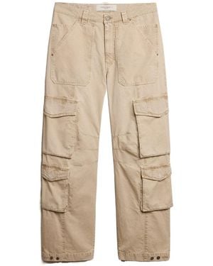 Golden Goose Straight-Leg Cargo Trousers - Natural