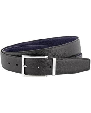 Ferragamo Ferragamo Rectangular Buckle Reversible Belt - Blue