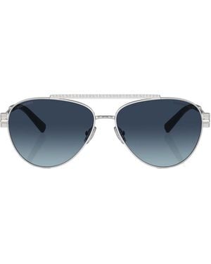 Tiffany & Co. Aviator Frame Sunglasses - Blue