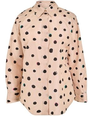 Fendi Solid Color Shirt - Pink