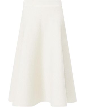 Max Mara Long Skirt - White