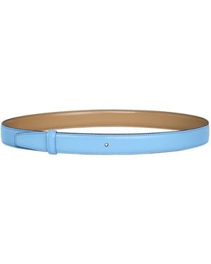 Celine Reversible Strap 25Mm - Blue